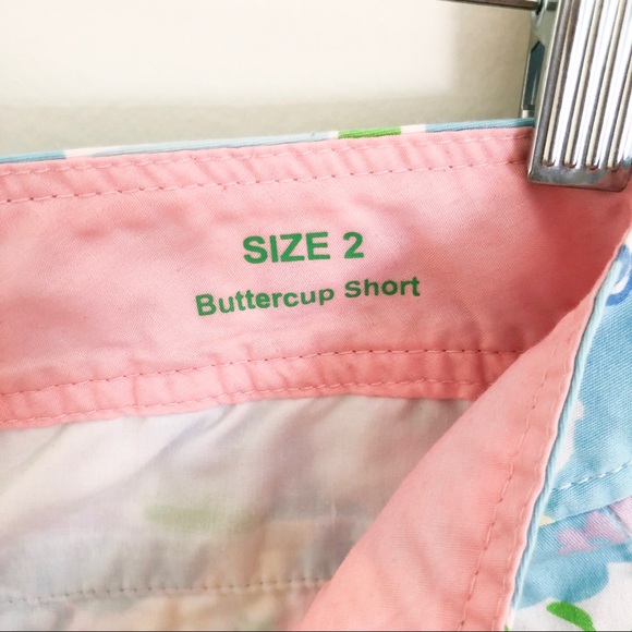 Lilly Pulitzer Buttercup Scalloped Shorts, Size 2 - Picture 5 of 7